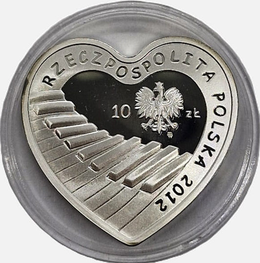 Moneta 10 zł Wielka Orkiestra Świątecznej Pomocy 20 lat 2012