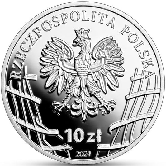 Moneta 10 zł ks. Władysław Gurgacz Sem 2024