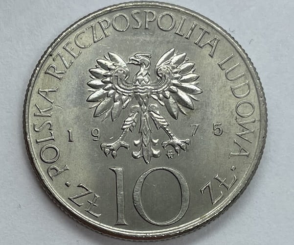Moneta 10 złotych Adam Mickiewicz 1975