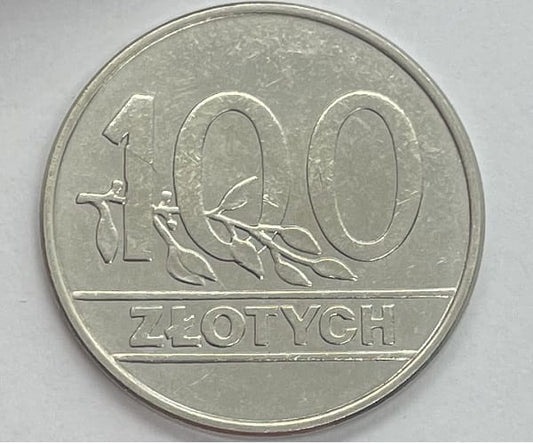 Moneta 100 zł 1990