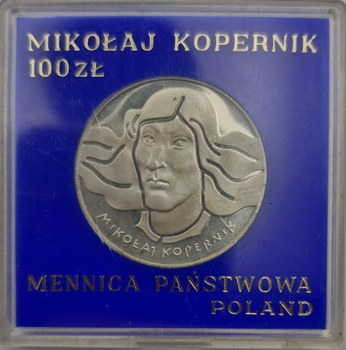 Moneta 100 zł Mikołaj Kopernik 1974