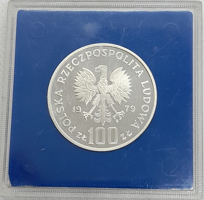 Moneta 100 zł Ryś 1979