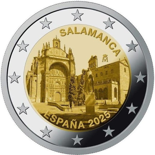 Moneta 2 euro 2025 Hiszpania Salamanca