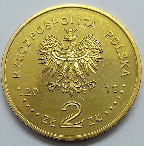 Moneta 2 zł 100 lat Teatru Polskiego w Warszawie 2013