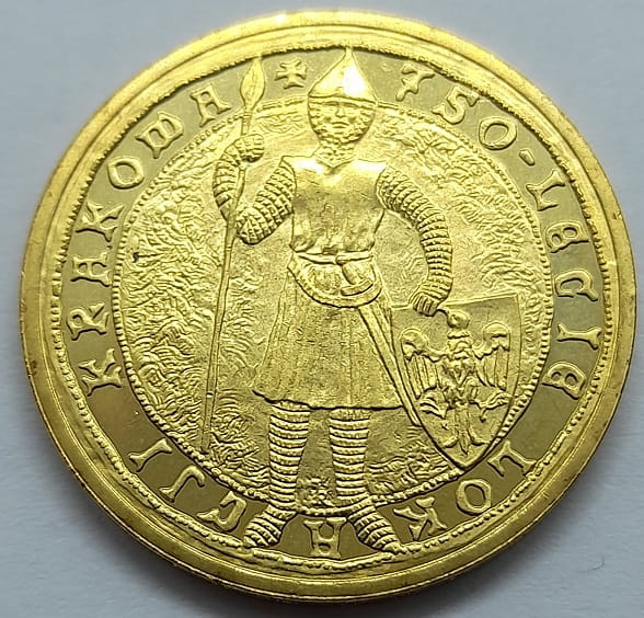 Moneta 2 zł 750-lecie lokacji Krakowa  2007