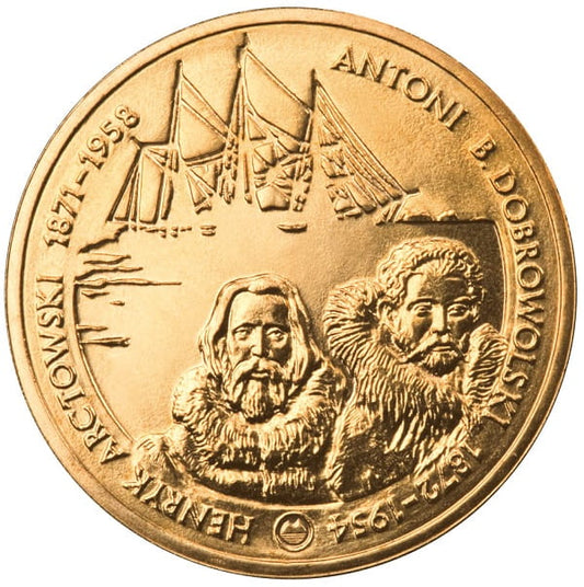 Moneta 2 zł Arctowski Dobrowolski 2007