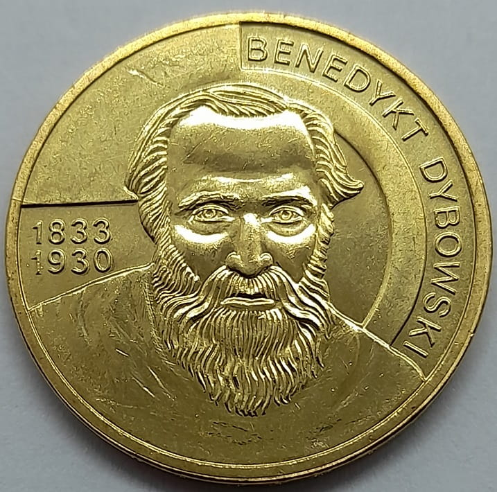 Moneta 2 zł z Benedykt Dybowski  2010