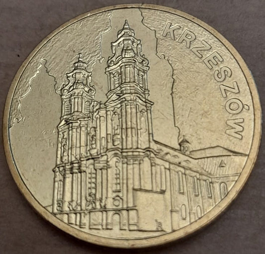 Moneta 2 zł Krzeszów  2010