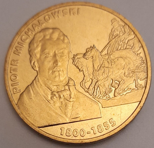 Moneta 2 zł Piotr Michałowski 2012