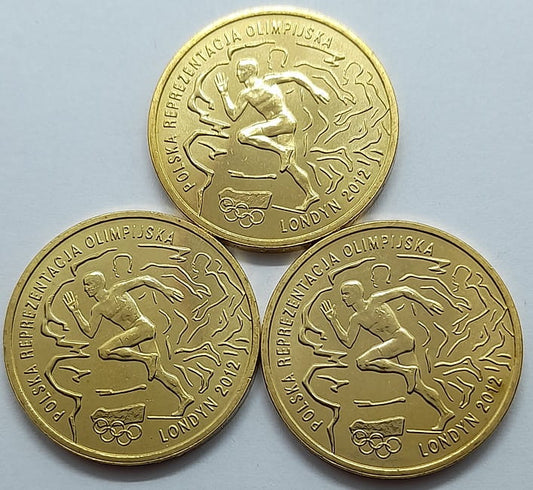Moneta 2 zł Polska Reprezentacja Olimpijska Londyn 2012