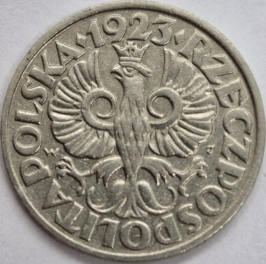 Moneta 20 groszy 1923 stan 2