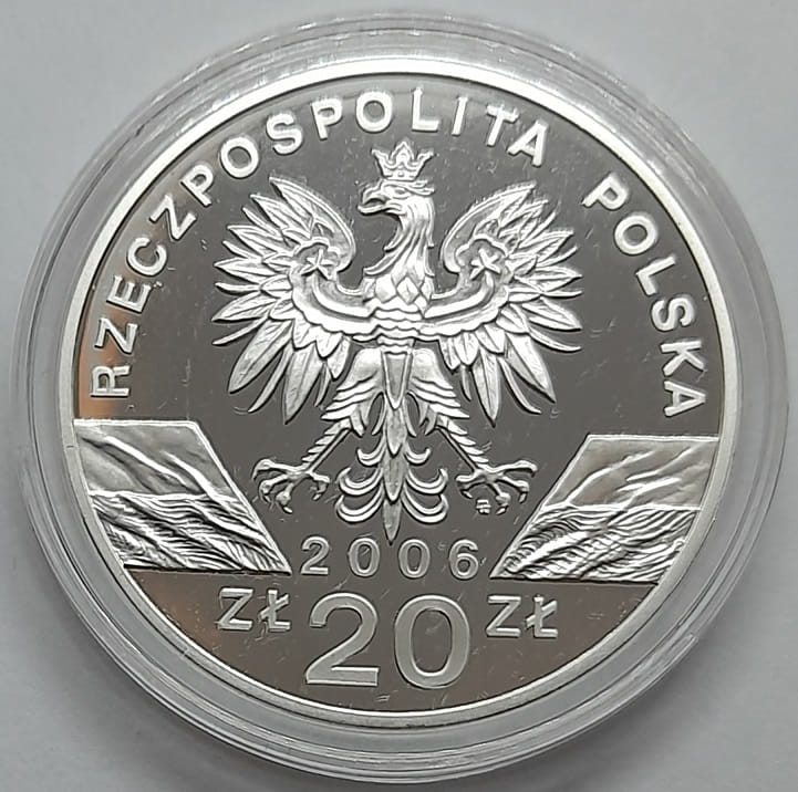 Moneta 20 zł Świstak 2006