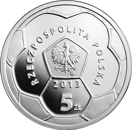 Moneta 5 zł  Warta Poznań 2013 r.