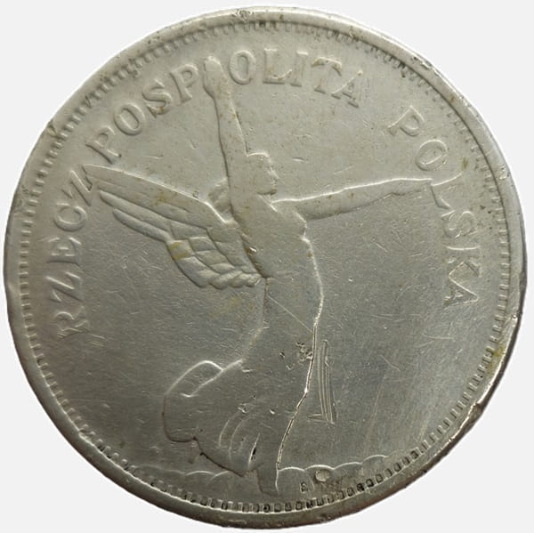 Moneta 5 złotych Nike 1928