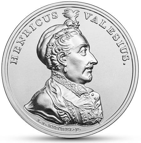 Moneta 50 zł Henryk Walezy 2018