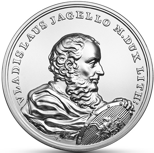 Moneta 50 zł Władysław Jagiełło 2015