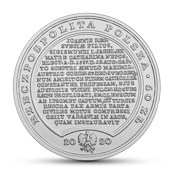 Moneta 50 zł Zygmunt III Waza 2020