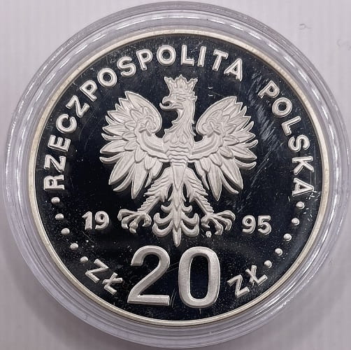 Moneta 20 zł Mikołaj Kopernik ECU 1995
