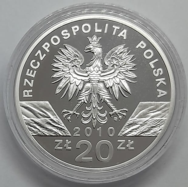 Moneta 20 zł Podkowiec mały 2010