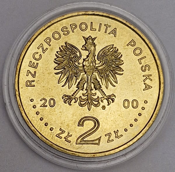 Moneta 2 zł 1000-lecie Wrocławia 2000