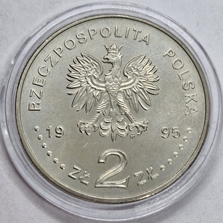 Moneta 2 zł 75 rocznica bitwy Warszawskiej 1995