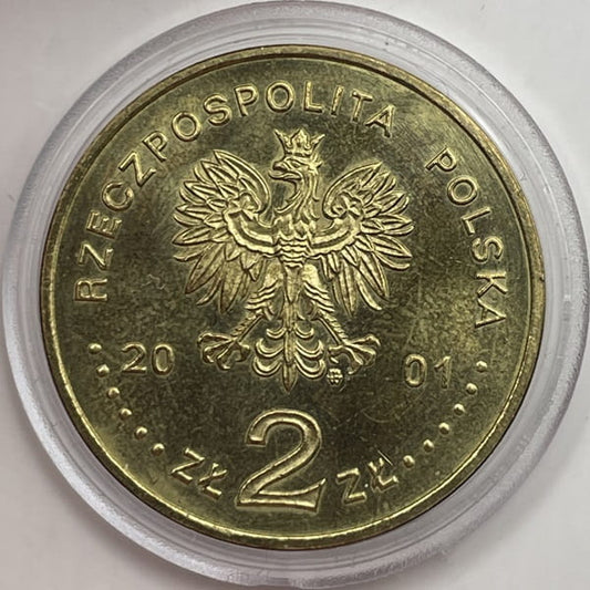 Moneta 2 zł Jan III Sobieski 2001