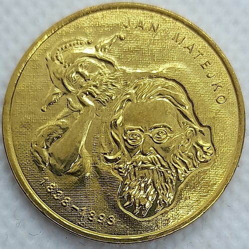 Moneta 2 zł Jan Matejko 2002
