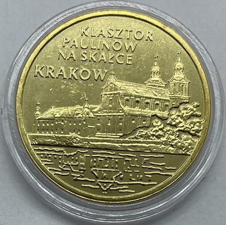 Moneta 2 zł Klasztor Paulinów Kraków  2011