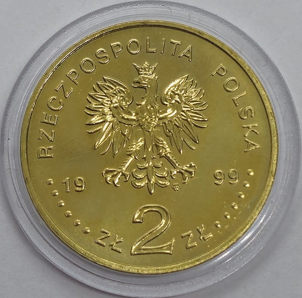 Moneta 2 zł Władysław IV Waza 1999