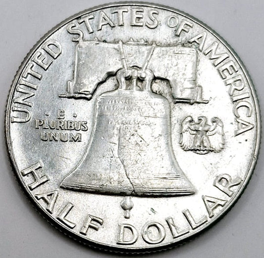 Moneta 1/2 dolar 1962 Franklin USA