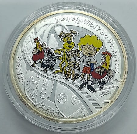 Moneta zastępcza 65 Białek Reksio Bielsko-Biała 2009