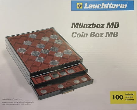 Paleta na monety 27/28 mm Leuchtturm 326819