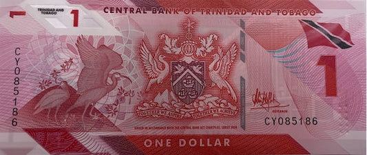 Trynidad i Tobago banknot 1 dolar 2020