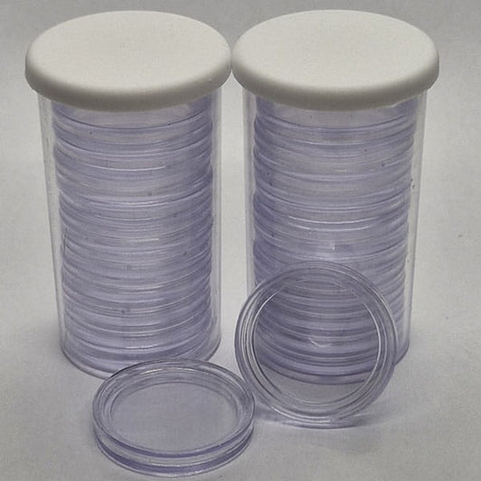 Kapsle na monety 25 mm 10 szt ekonomiczne