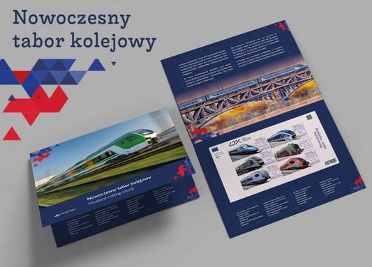 Nowoczesny Tabor Kolejowy 2021 Nieperforowany